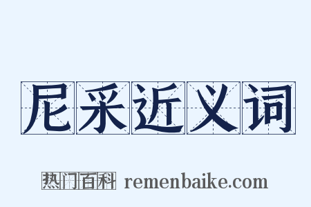 尼采近义词是什么意思的图片